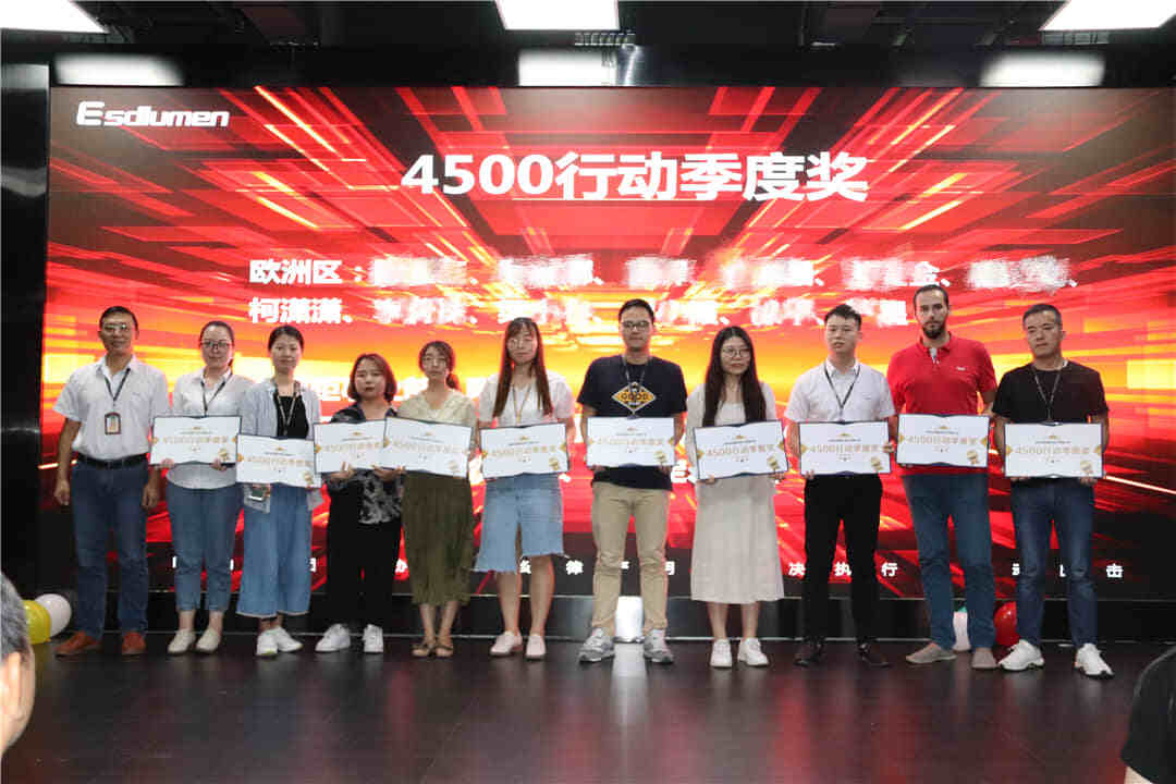 易事達營銷中心頒獎大會 易事達營銷中心頒獎大會